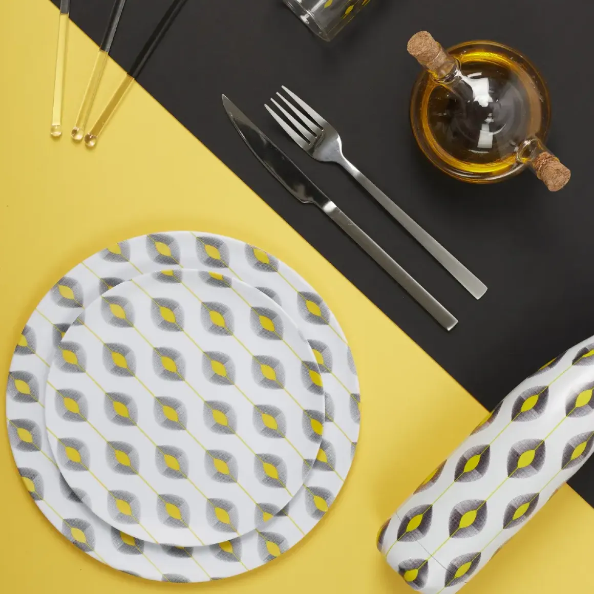 ASSIETTE ZESTE MELAMINE 25.5CM