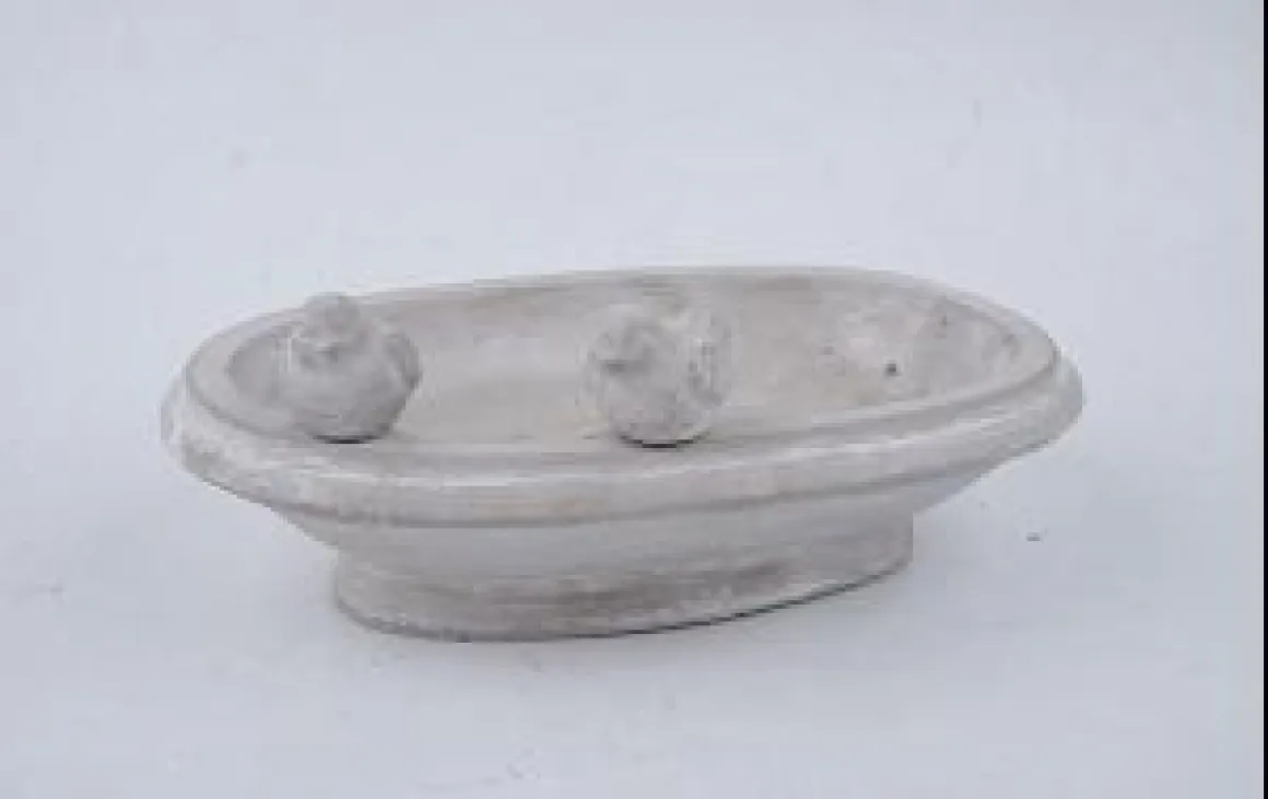 BAIN OISEAU CIMENT 30.5X20.5X7.5CM
