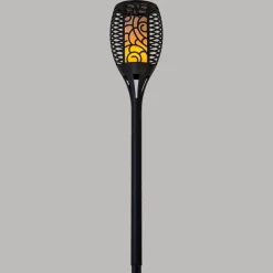 BALISE TORCHE SOLAIRE NOIR H.78CM