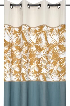 BAMAKO RIDEAU 140X260CM OEILLETS SAFRAN