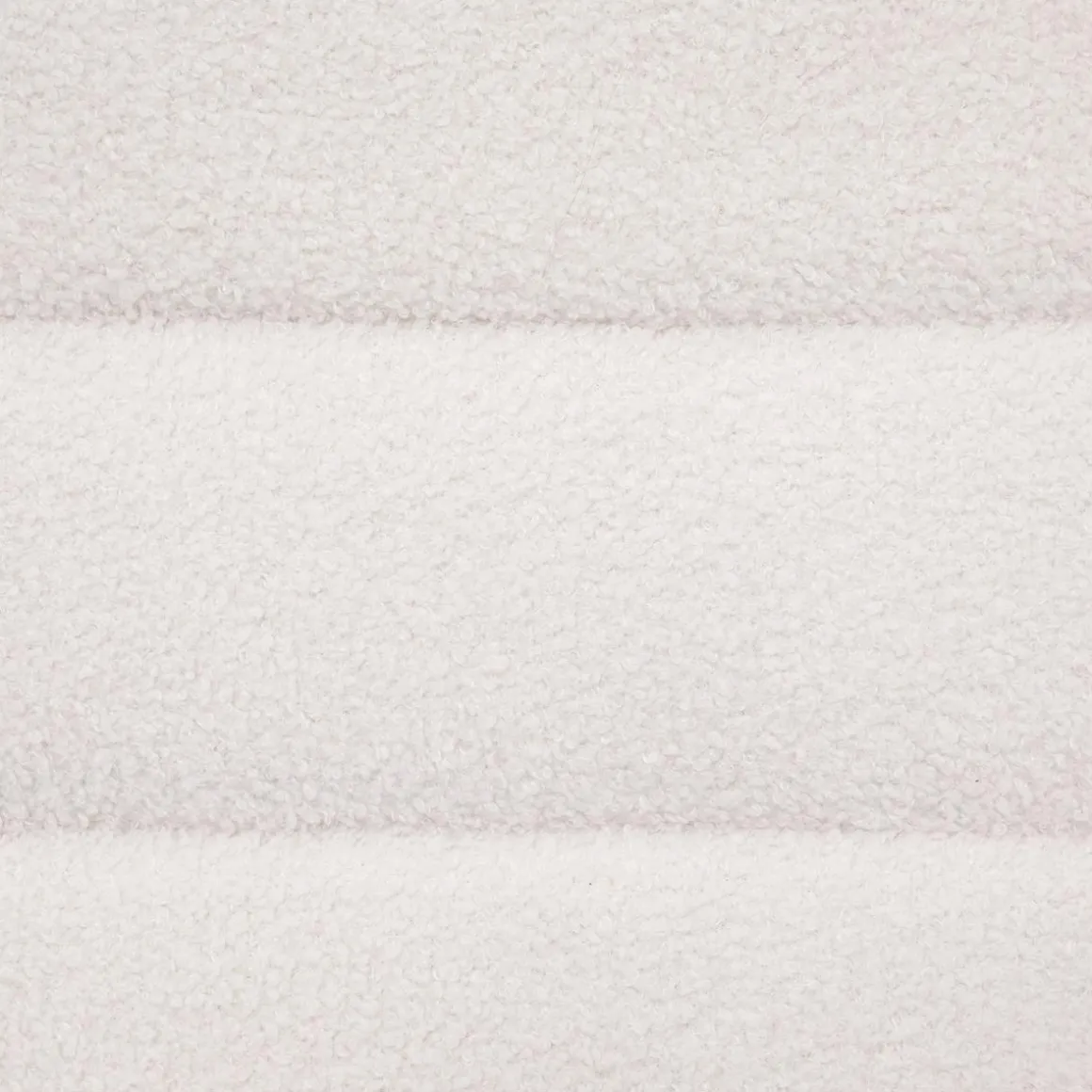 BANC BOUCLE SINAN BLANC 100X40CM