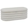 BANC COFFRE BOUCLETTE GIULIA D.110X46X40.5CM