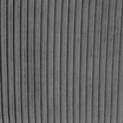 BANC COFFRE VELOURS SOLARO GRIS D.100X40CM