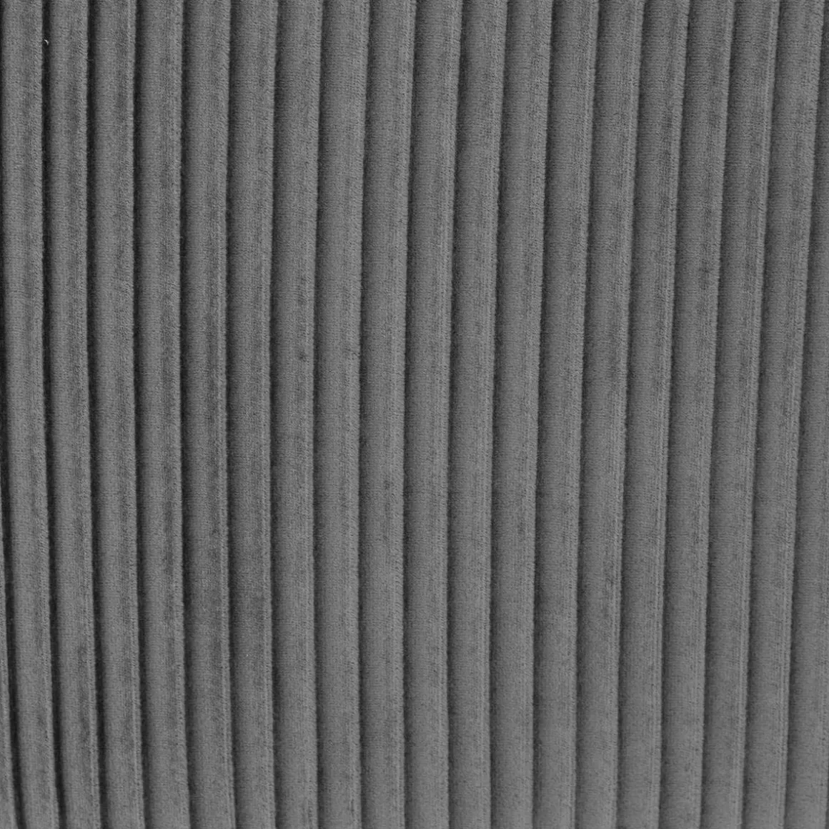 BANC COFFRE VELOURS SOLARO GRIS D.100X40CM