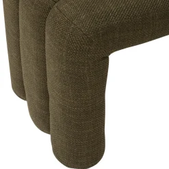 BANC SISCO TISSU KAKI D.102X42X43.5CM