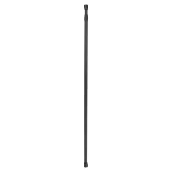 BARRE DE DOUCHE ALUMINIUM 110 A 200CM NOIR MAT