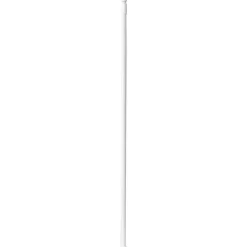 BARRE DE DOUCHE ALUMINIUM 110 200 CM   BLANC