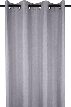 BEA RIDEAU OEILLETS 140X260CM GRIS