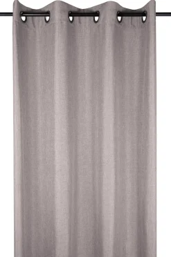 BEA RIDEAU OEILLETS 140X260CM TAUPE