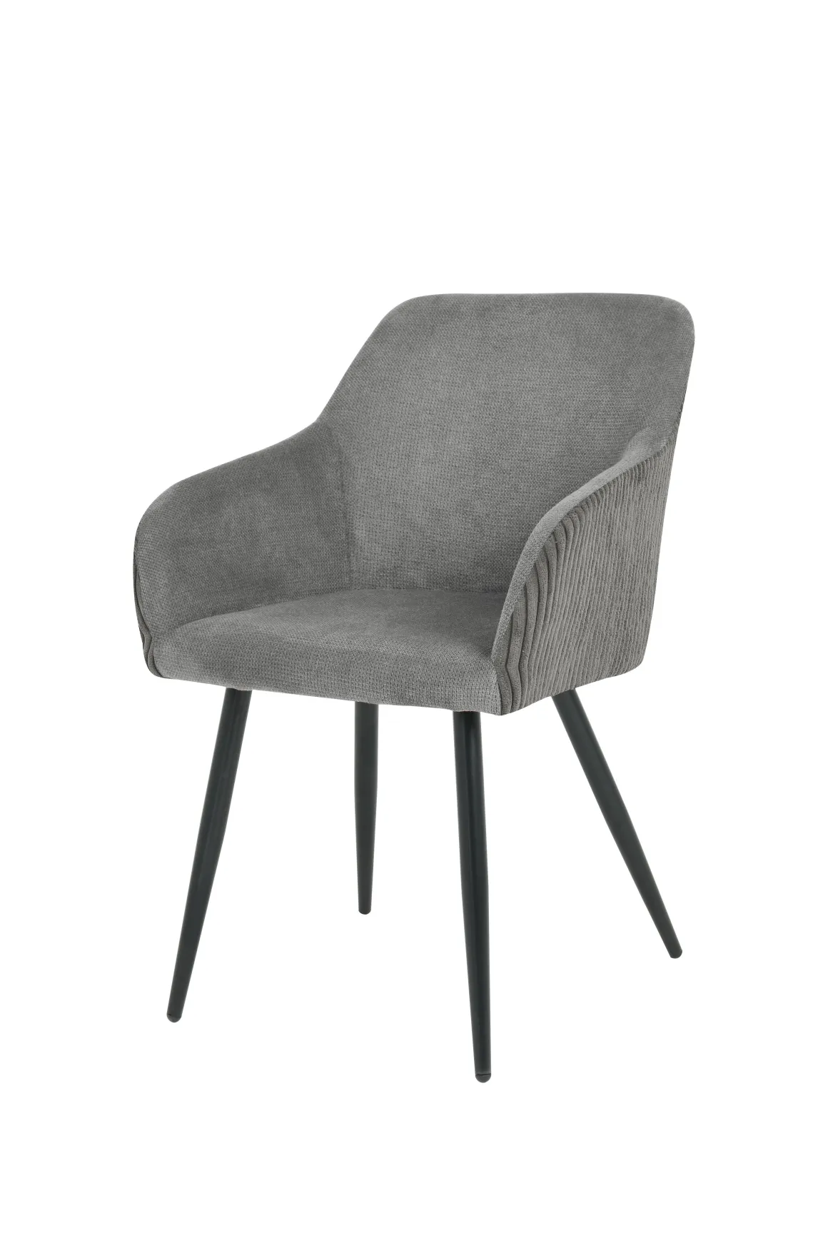 BETTY FAUTEUIL GRIS BI MATIERE