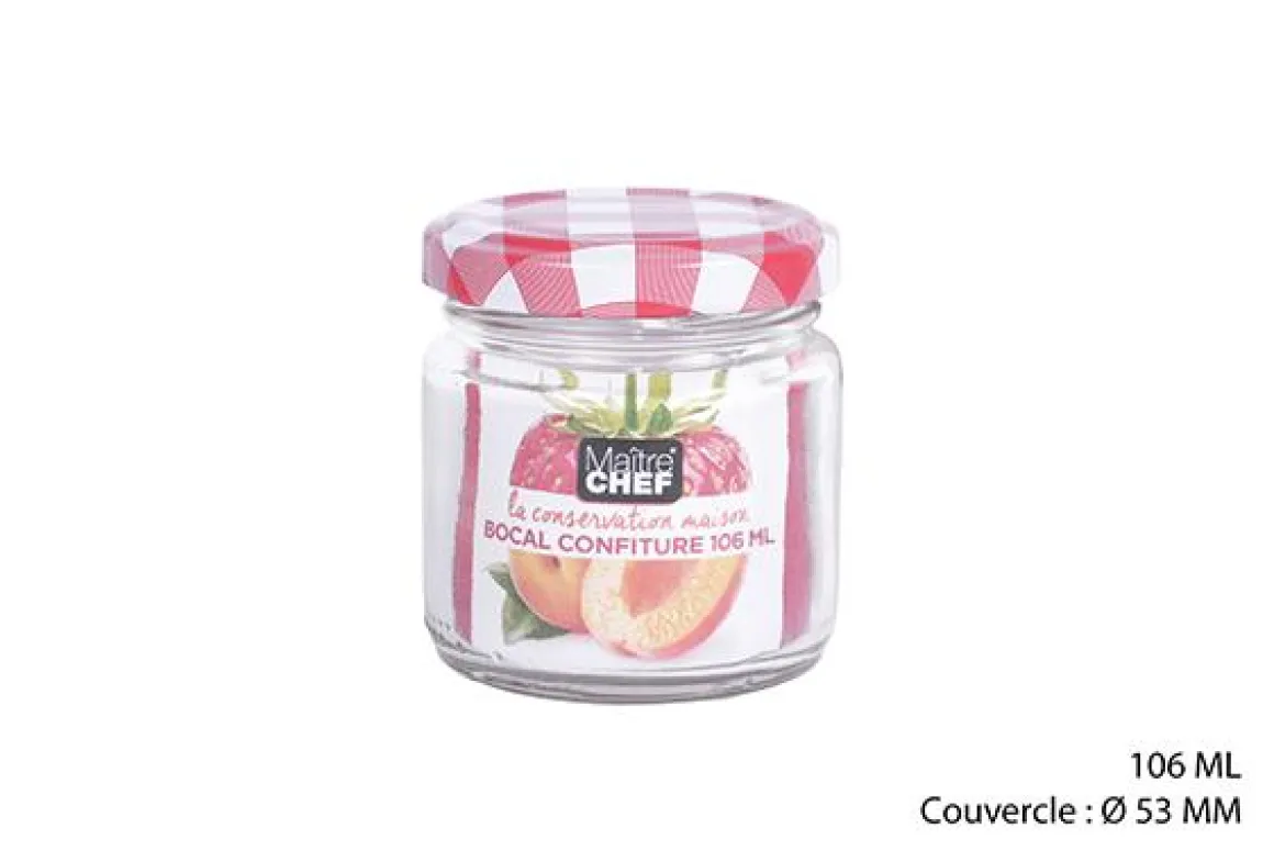 BOCAL CONFITURE EN VERRE 106ML