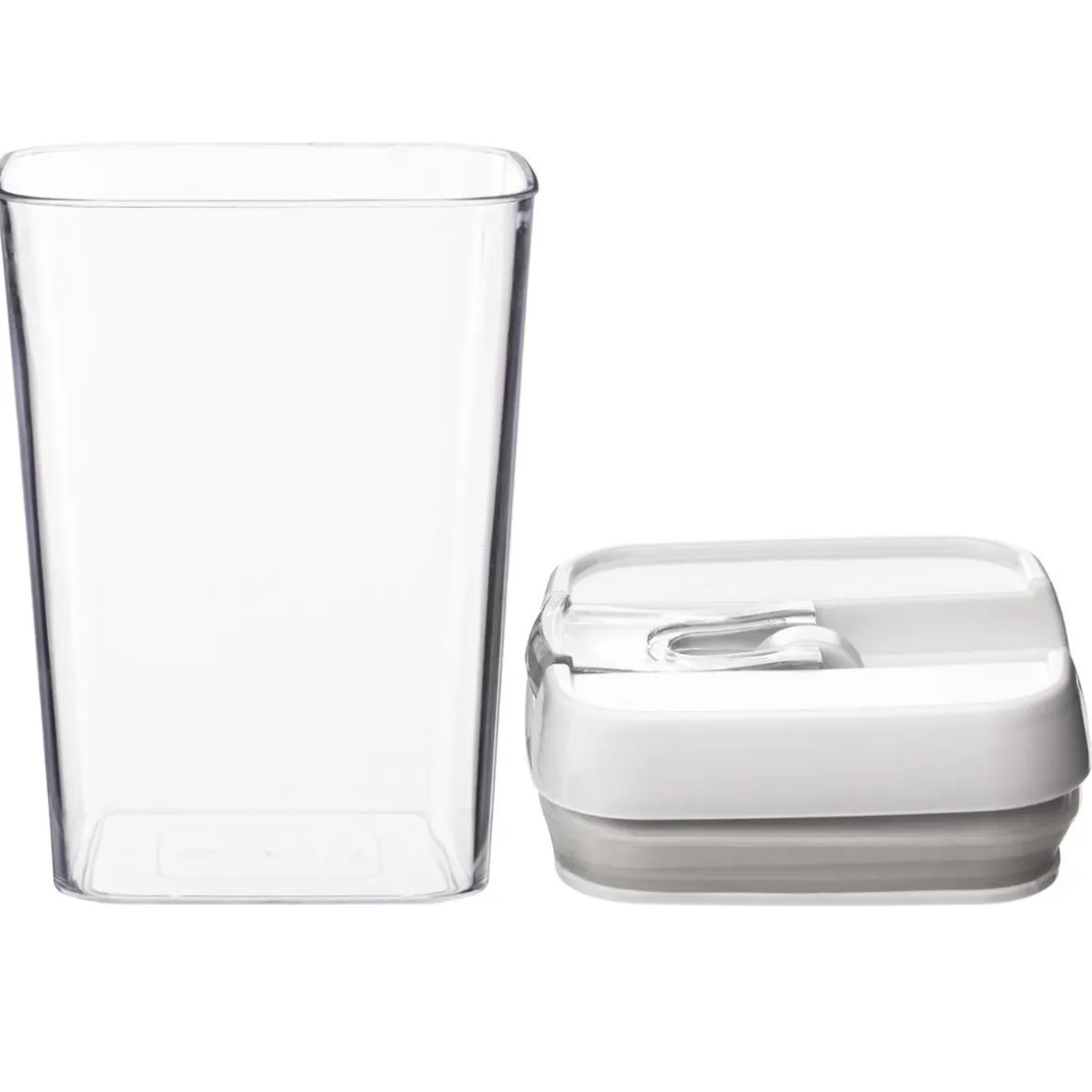 BOCAL HERMETIQUE CARRE 0.8L OSLO