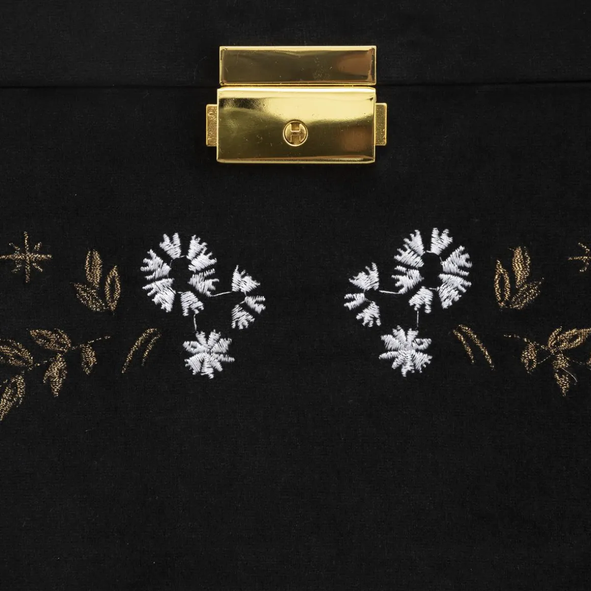 BOITE BIJOUX VELOURS NIGHT NOIR