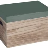 BOITE BOIS TAILLE L 25X20X16CM