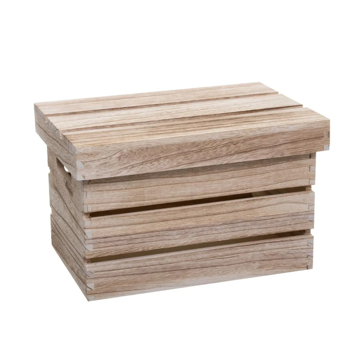 BOITE CAGETTE BOIS D.32X22X20CM