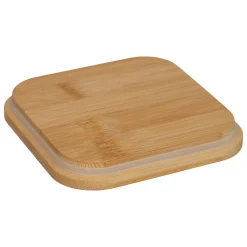 BOITE CARRE METAL BAMBOU SENSIA TAILLE S