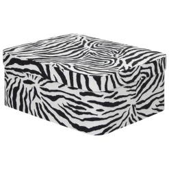 BOITE CARTON POLYBOX ZEBRA D.30.5X24X12.8CM