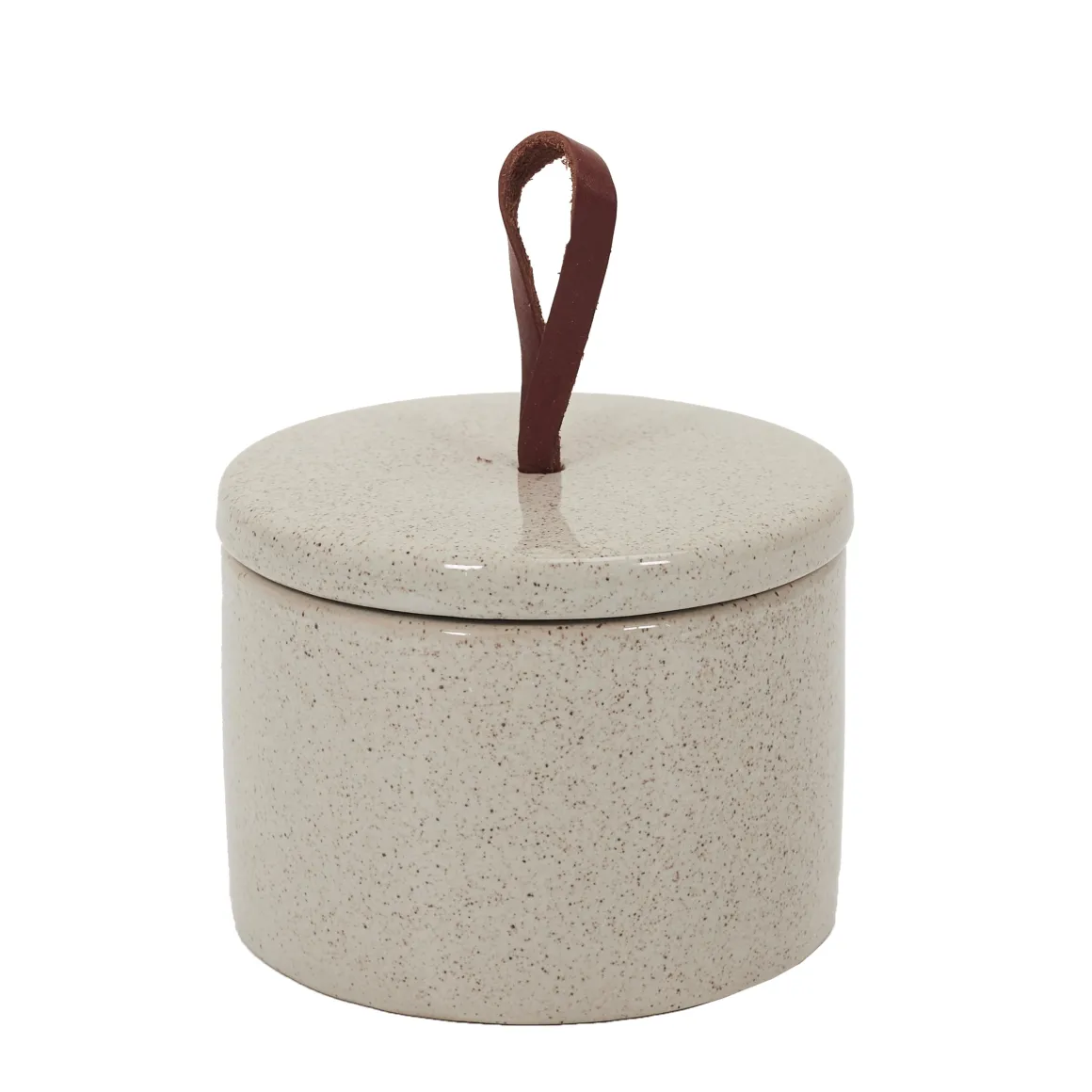 BOITE CERAMIQUE STYLE VINTAGE D.10X7CM