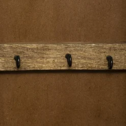 BOITE CLE BOIS SCUPTE D.28X16CM