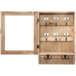 BOITE CLE BOIS 26X38CM