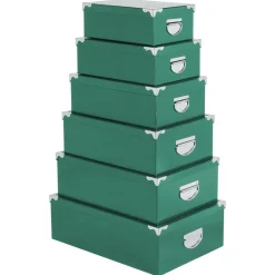 BOITE COINS METAL UNI KAKI 44X31X15CM