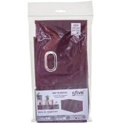 BOITE DE RANGEMENT 15X31CM AUBERGINE