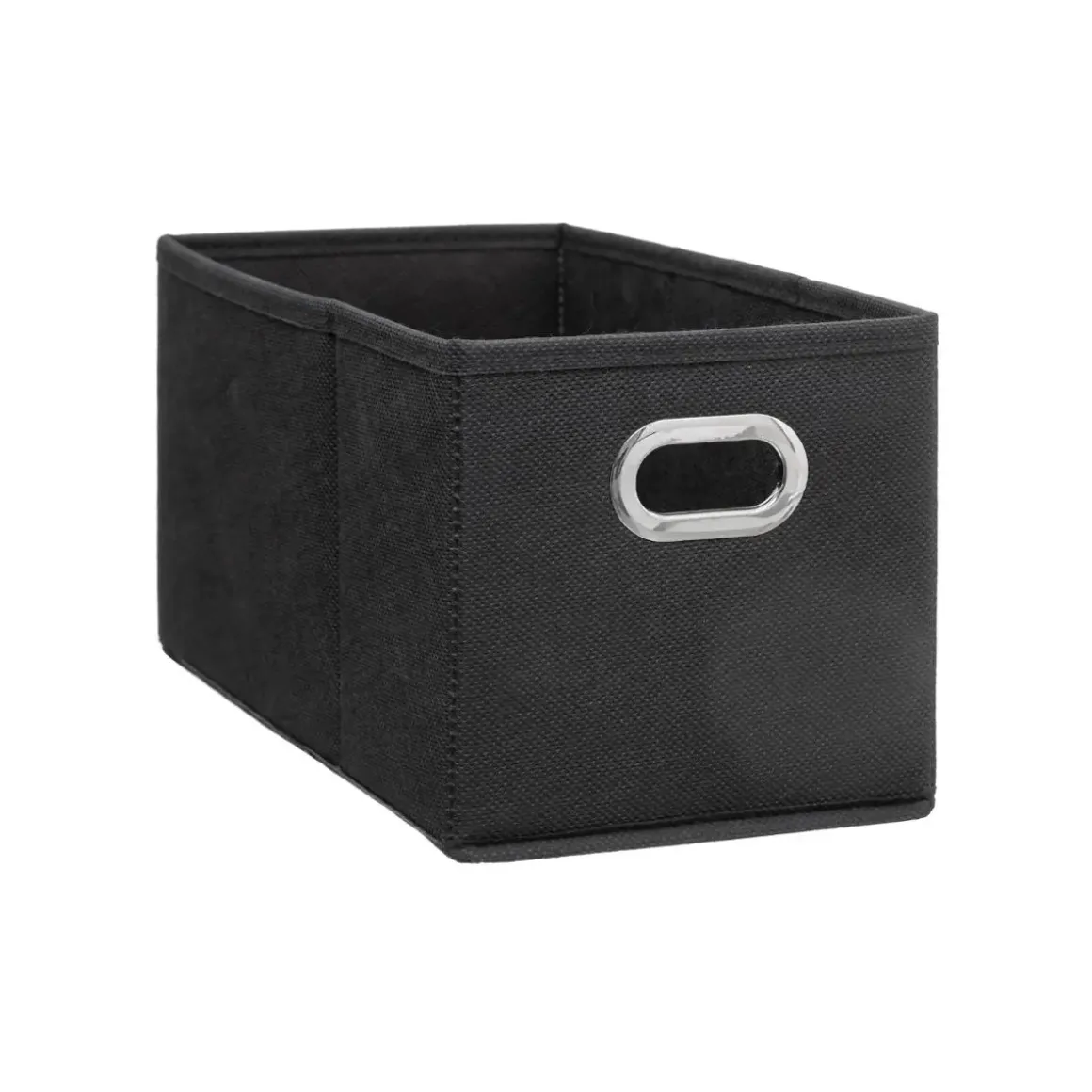BOITE DE RANGEMENT 15X31CM GRIS ANTHRACITE