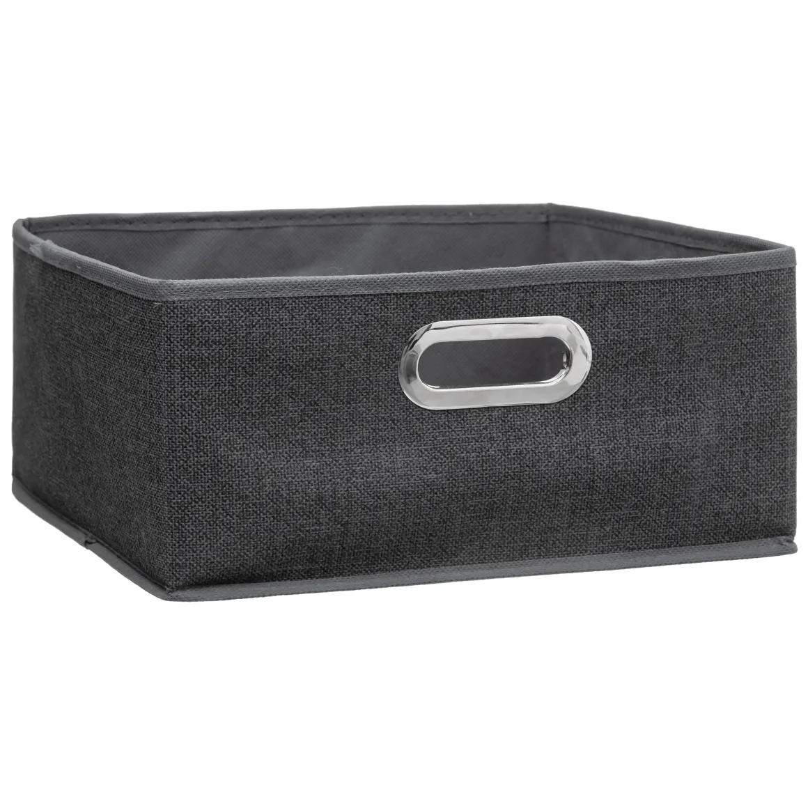 BOITE DE RANGEMENT 31X15CM GRIS FONCE CHINE