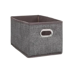 BOITE DE RANGEMENT 15X31CM MARRON CHINE