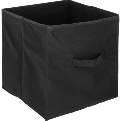 BOITE DE RANGEMENT 31X31CM NOIR