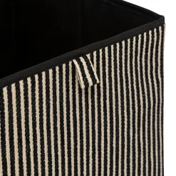 BOITE DE RANGEMENT 31X31CM NOIR COTTY