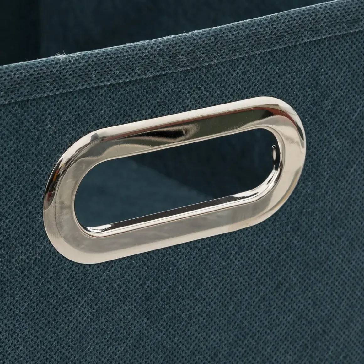 BOITE DE RANGEMENT 31X15CM PETROLE