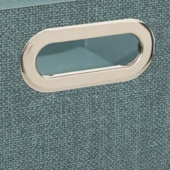 BOITE DE RANGEMENT 31X15CM PETROLE CHINE