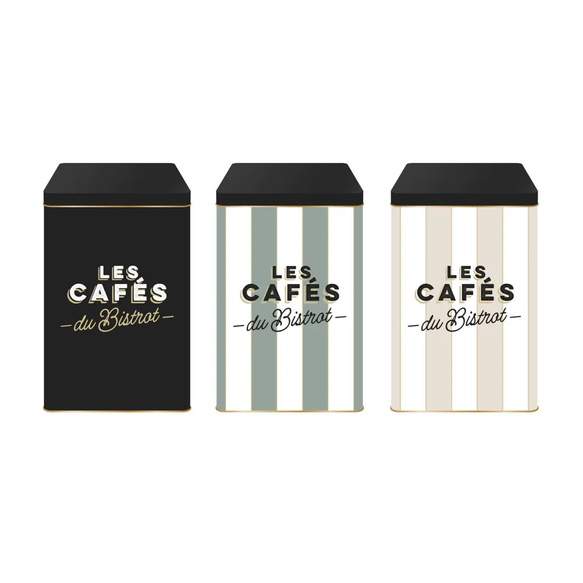 BOITE METAL CAFE BISTROT