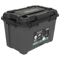 BOITE PLASTIQUE NOIR BUNKER PLUS 55L