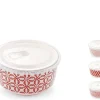 BOITE PORCELAINE SHANGHAI AVEC COUVERCLE 13X7CM