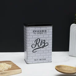 BOITE RIZ METAL EMBOSSE BROOKLYN