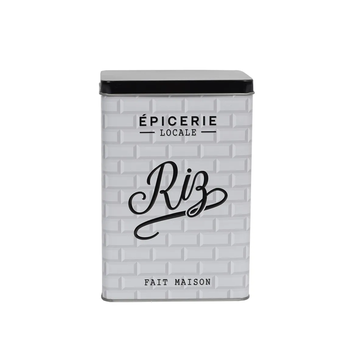 BOITE RIZ METAL EMBOSSE BROOKLYN