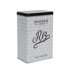 BOITE RIZ METAL EMBOSSE BROOKLYN