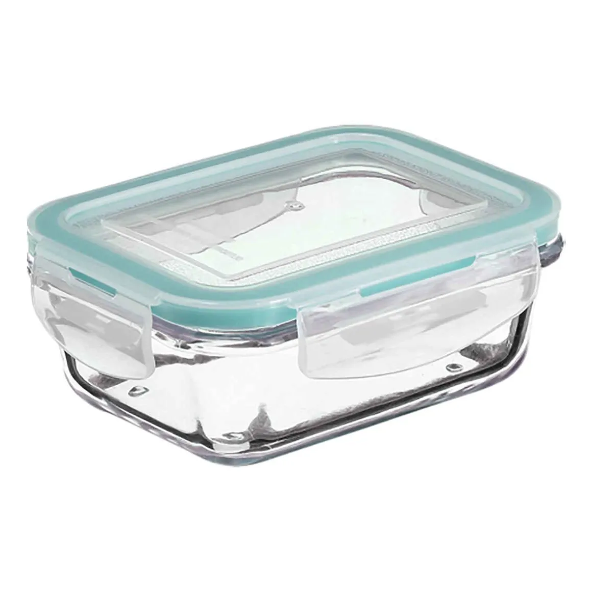 BOITE VERRE RECTANGLE CLIPS 800ML