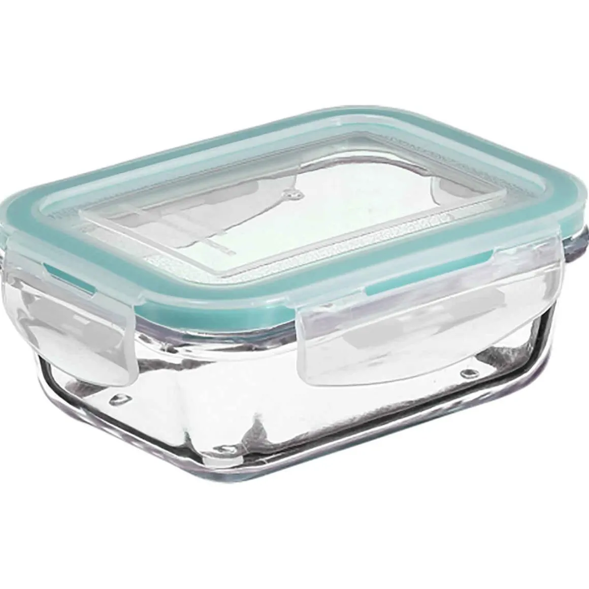 BOITE VERRE RECTANGLE CLIPS 1730ML