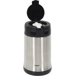BOL A SOUPE ISOTHERME AVEC COUVERT INOX 50CL