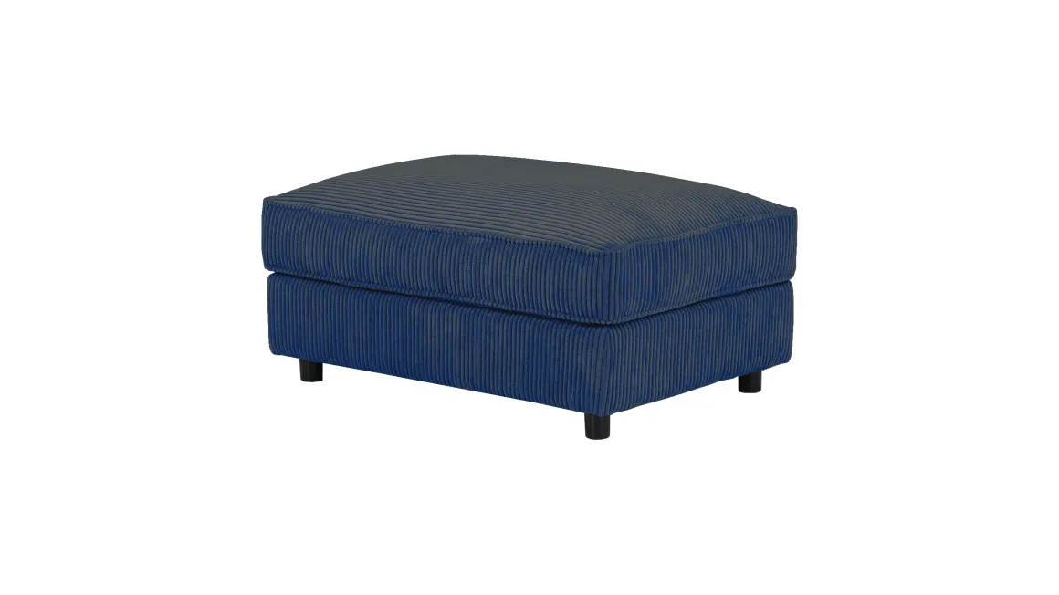 BOLIVIA POUF GRIS FONCE POSO 34