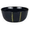 BOL MAGIC POUDRE DOREE 13CM GRES