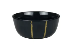 BOL MAGIC POUDRE DOREE 13CM GRES