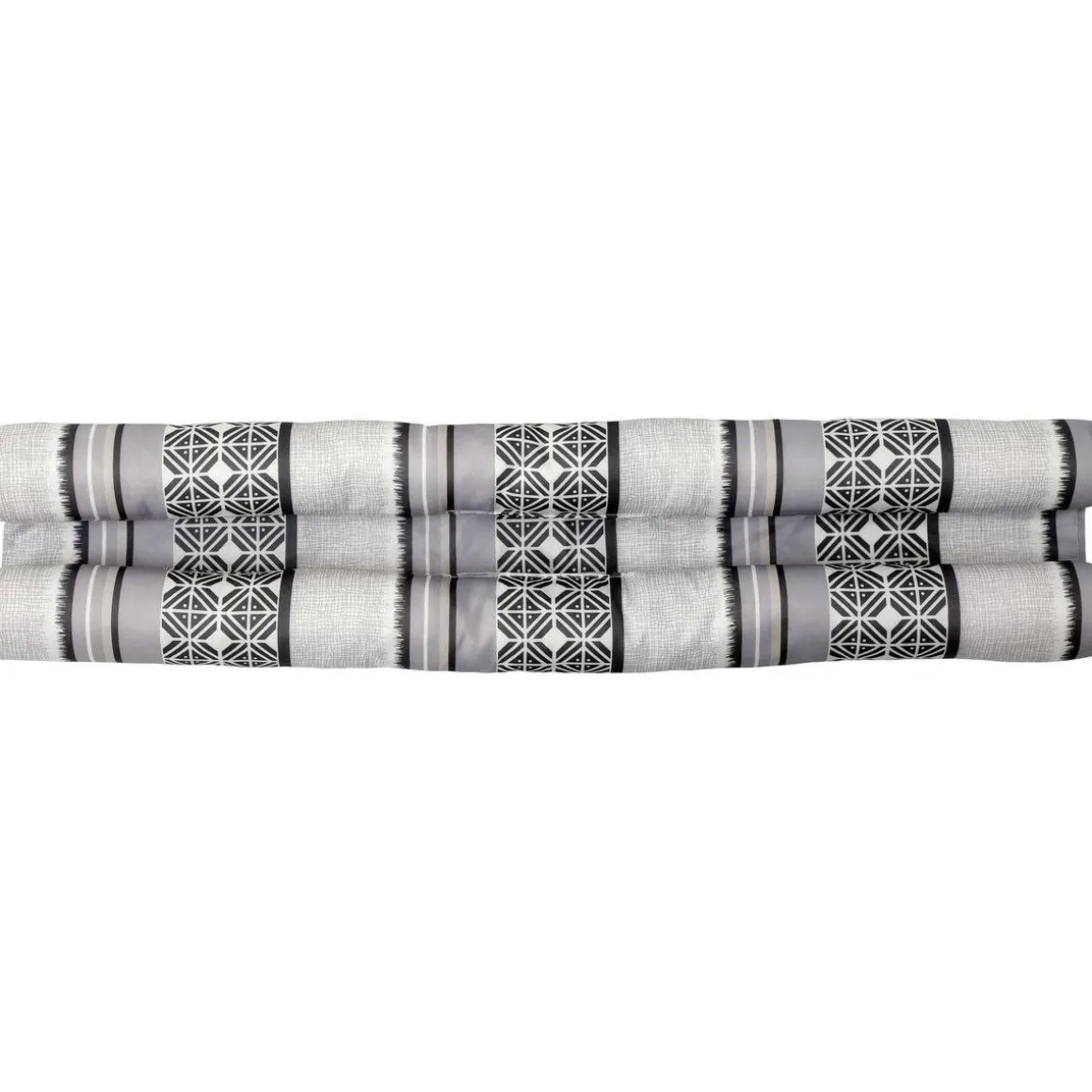BOUDIN DE PORTE DOUBLE BOURRELET 80CM AFRIQUE GRIS
