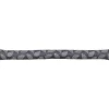 BOUDIN DE PORTE SIMPLE BOURRELET 80CM BANDE AGRIPPANTE GRIS
