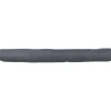 BOUDIN PORTE CARRE VELOURS 80CM BANDE AGRIPP GRIS