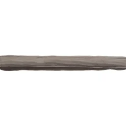 BOUDIN PORTE CARRE VELOURS 80CM BANDE AGRIPP TAUPE