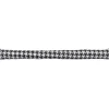 BOUDIN PORTE SIMPLE BOURRELET 80CM PIED DE POULE BLANC